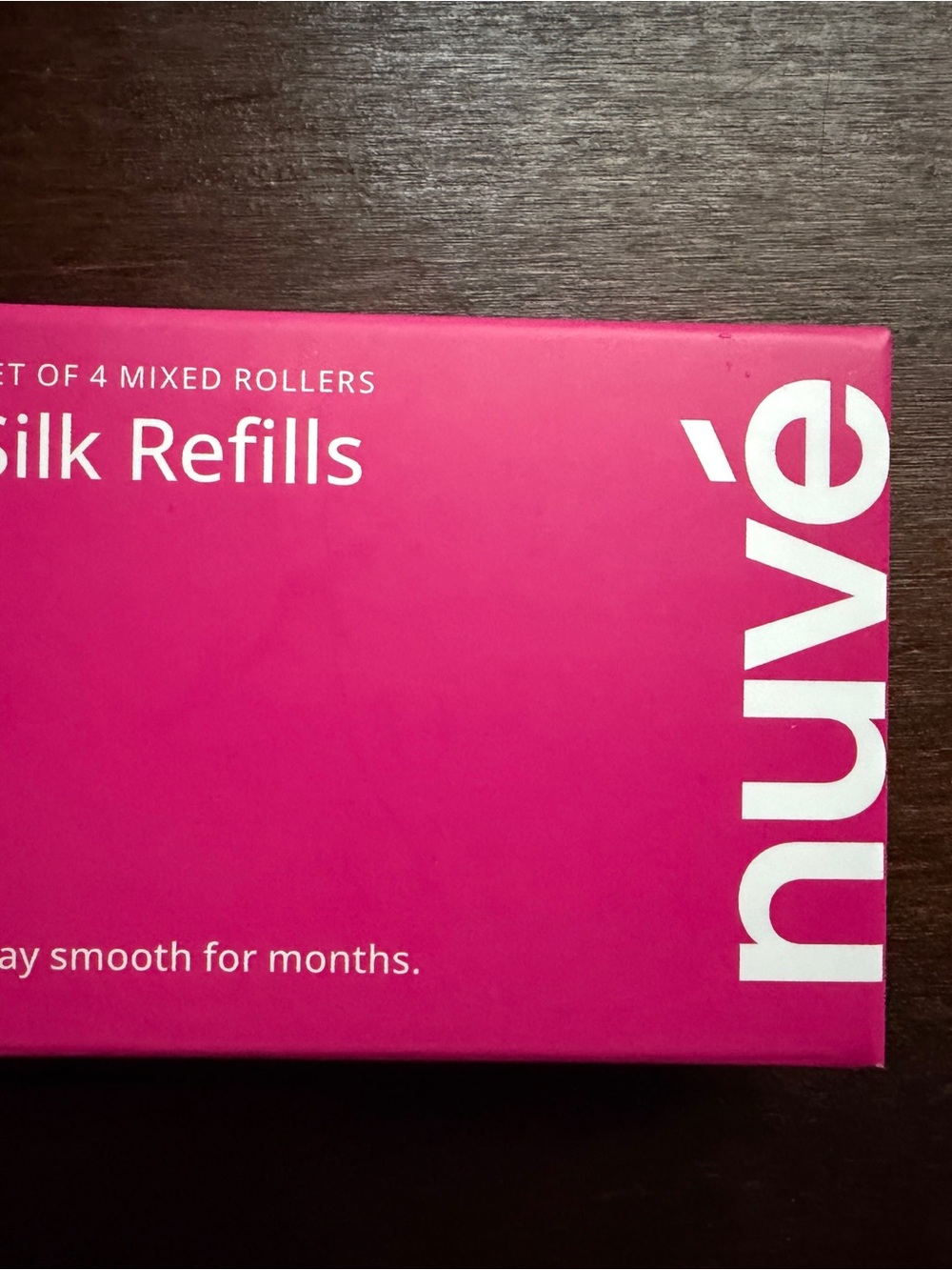 nuve Silk Refill Rollers - Pink Replacement Set